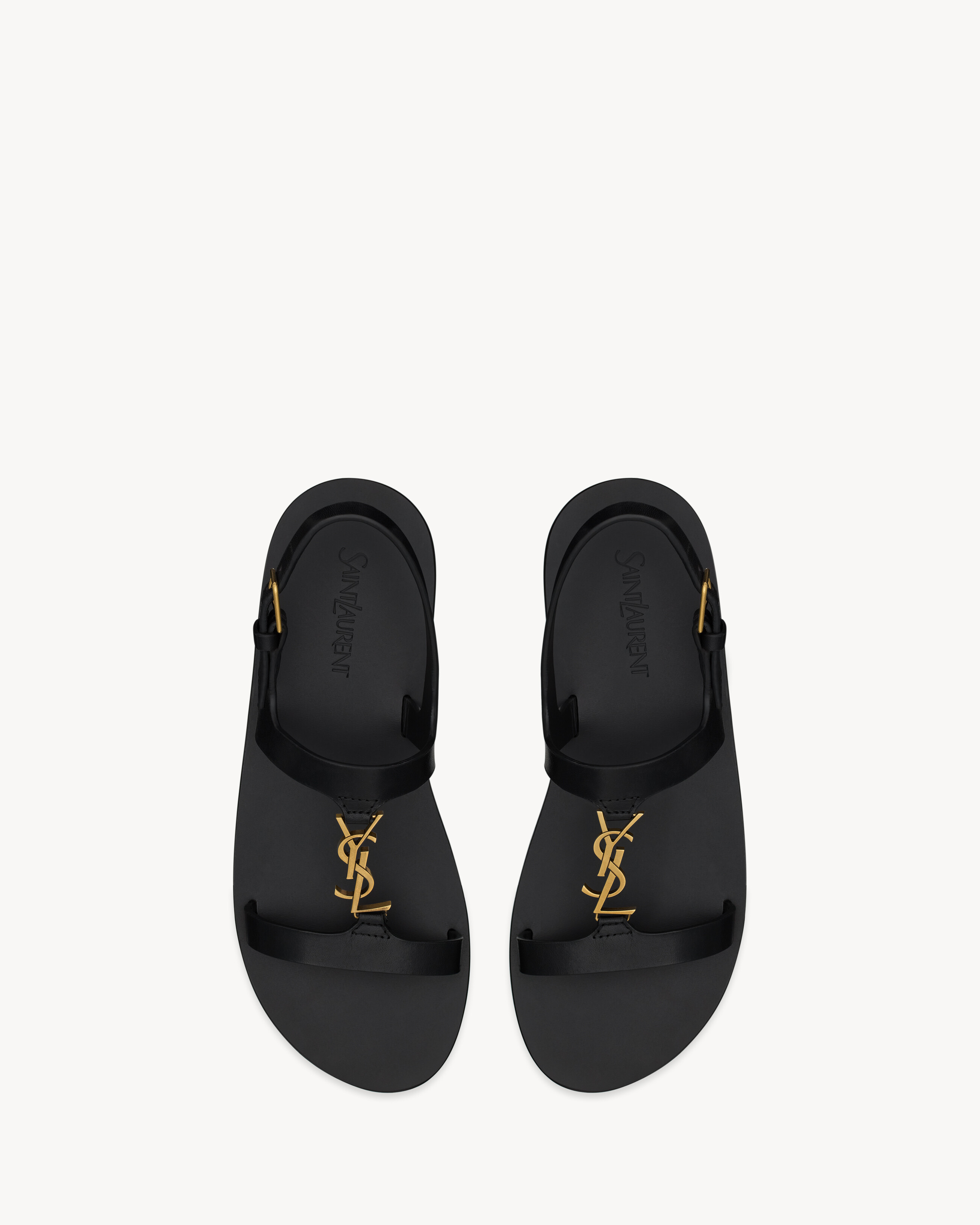 CASSANDRA sandals in smooth leather