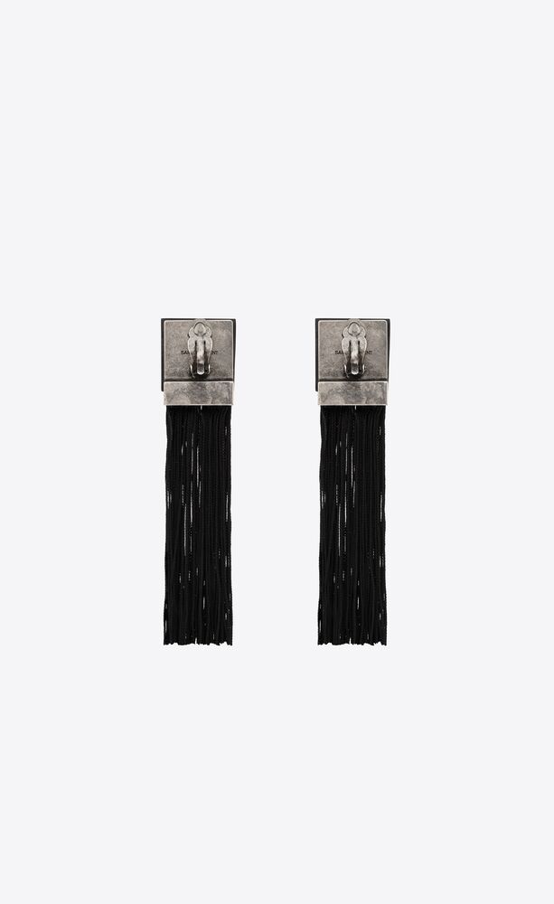 Earrings | Tassel & Drop | Gold & Silver | Saint Laurent | YSL