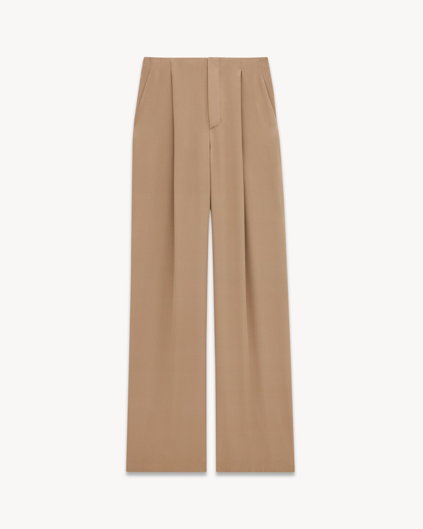 90'S pants in silk crepe | Saint Laurent | YSL.com