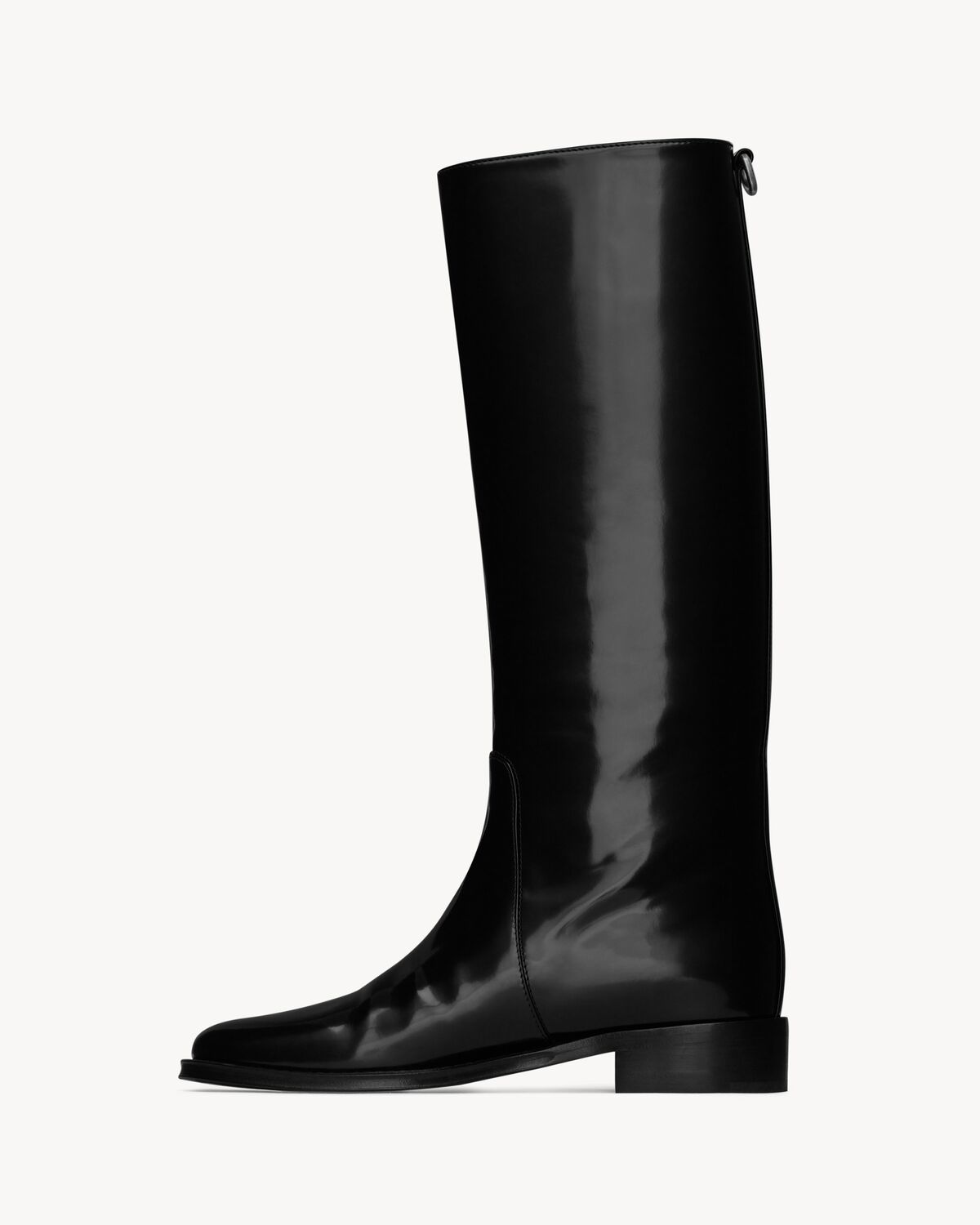 생로랑 글레이즈드 가죽 헌트 부츠 755237AAAPI1000