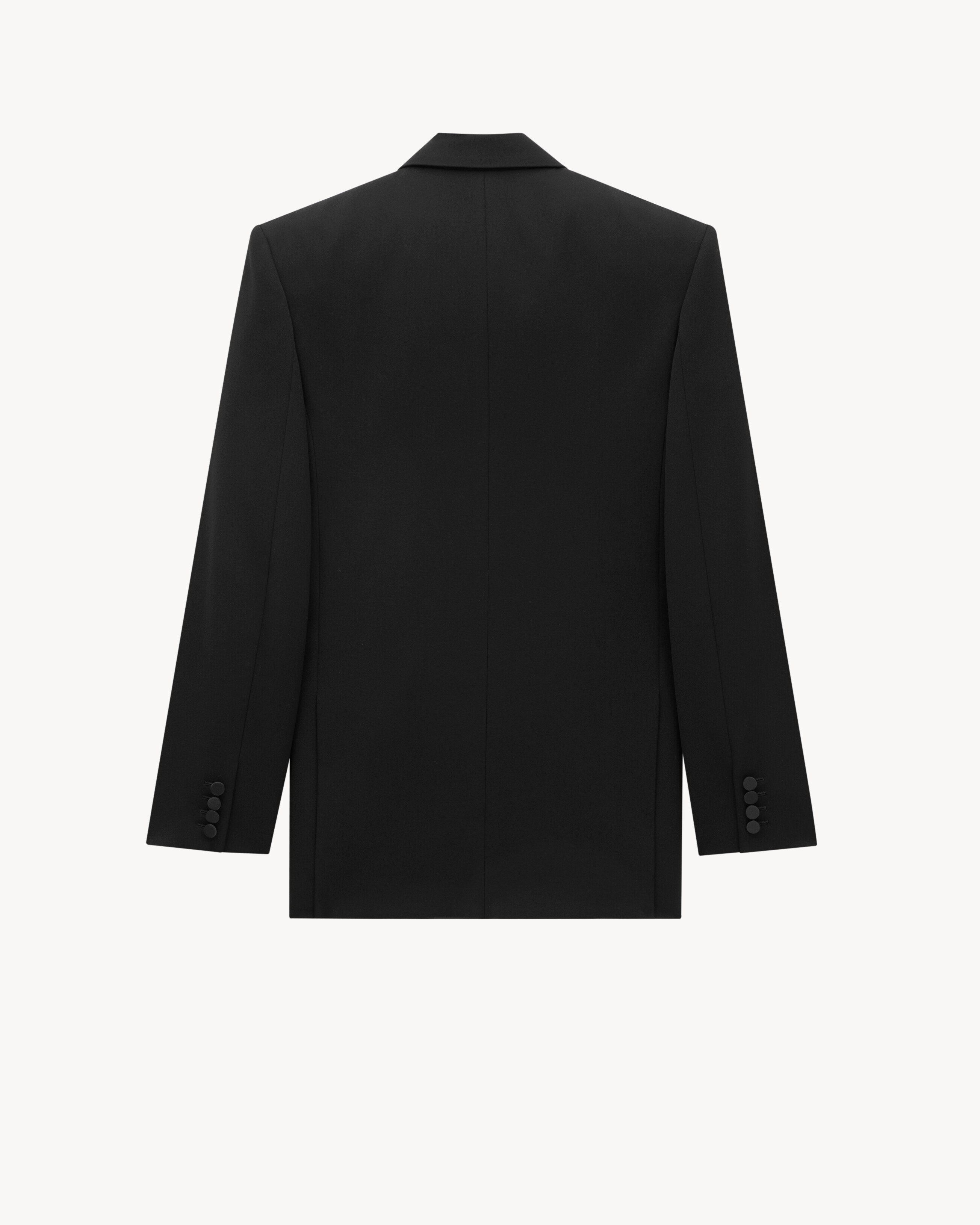 tuxedo jacket in grain de poudre