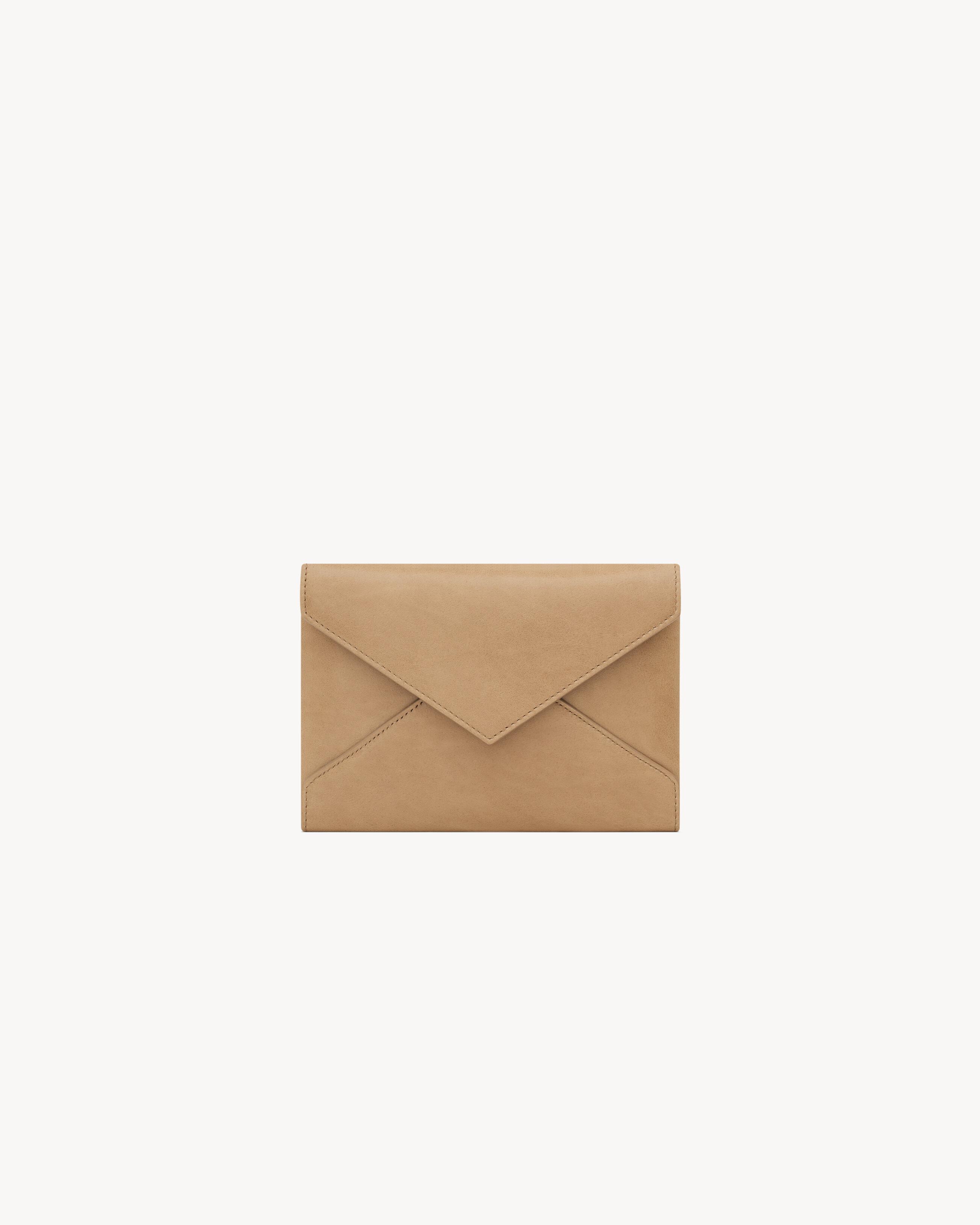 LETTER passport case in leather