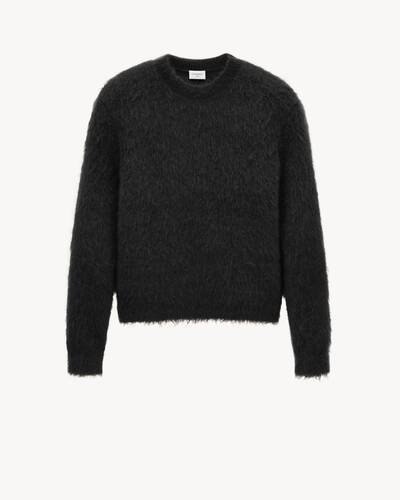 YVES SAINT LAURENT ダークグレー ニット　A0126 YVES SAINT LAURENT ダークグレー ニット A0126