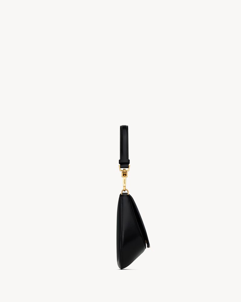 Mini VOLTAIRE TOP HANDLE bag in BOX SAINT LAURENT