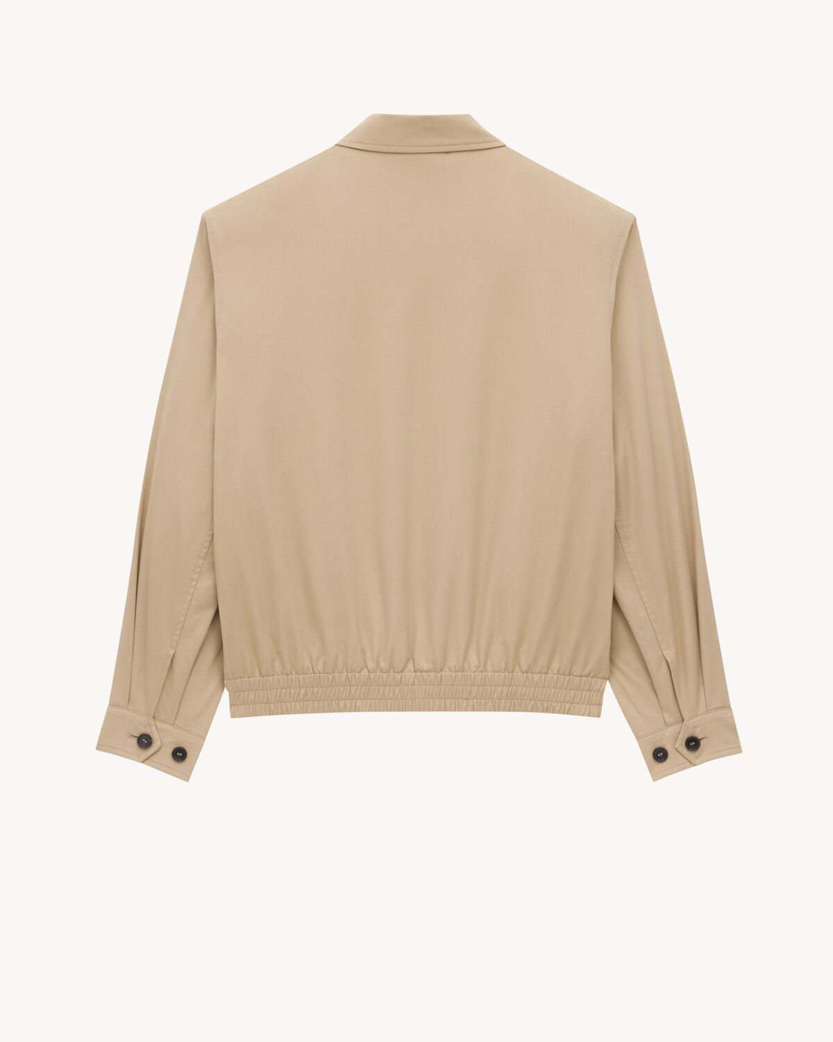 jacket in cotton serge