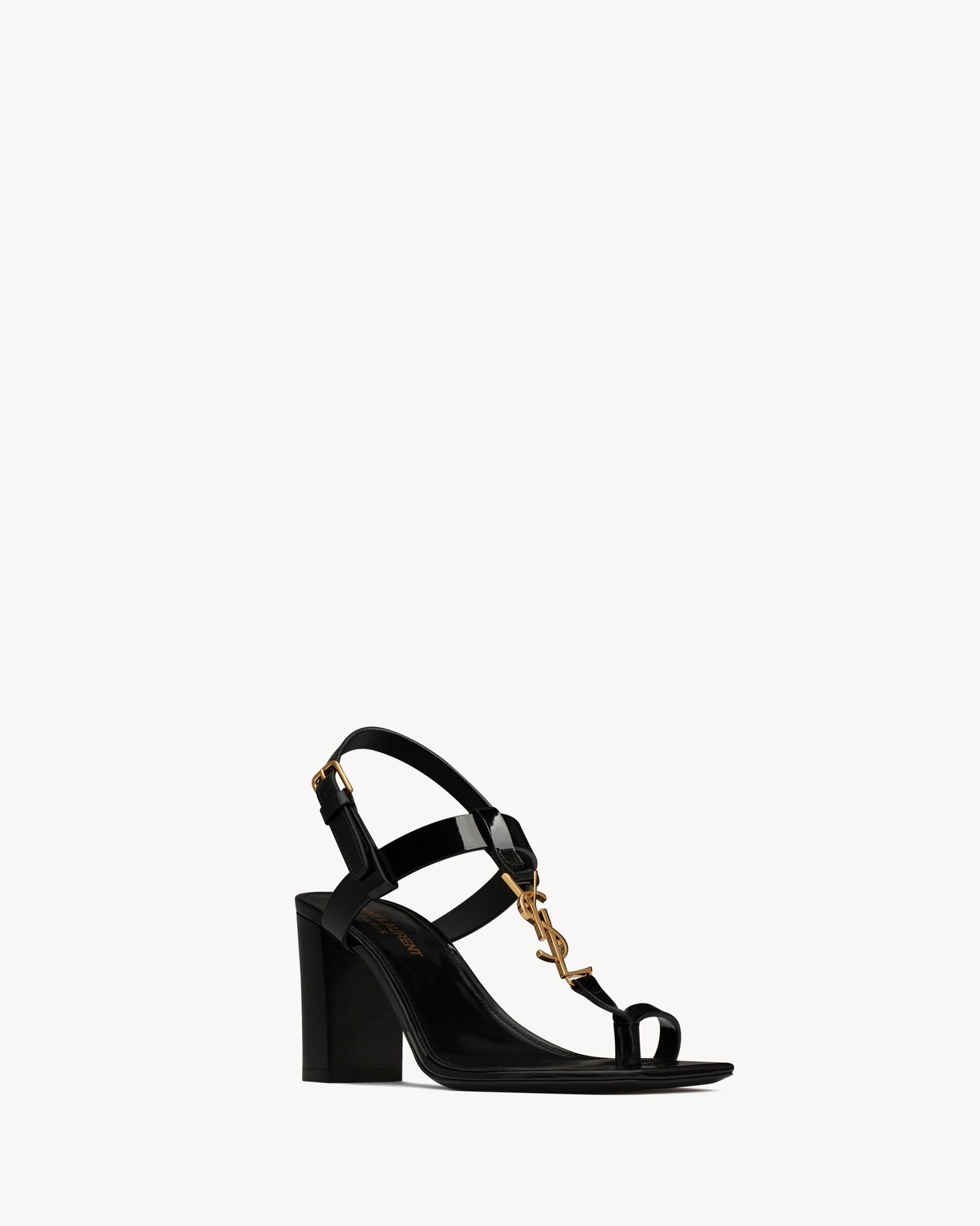 cassandra patent leather sandals
