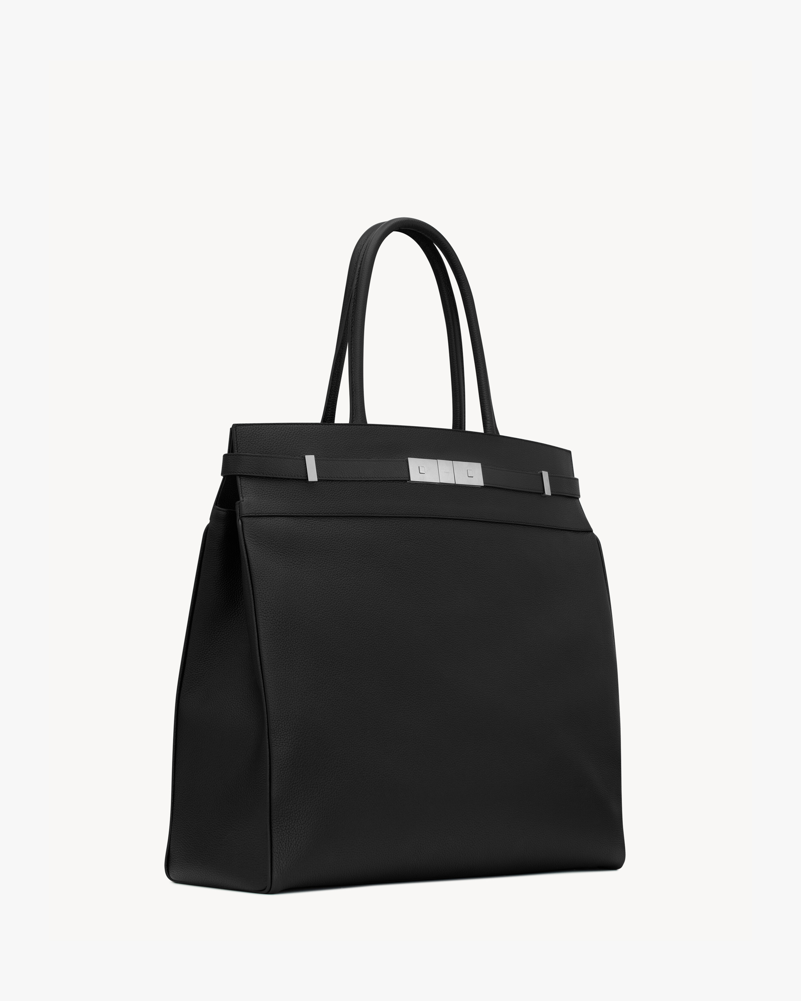 MANHATTAN N/S tote in grained leather