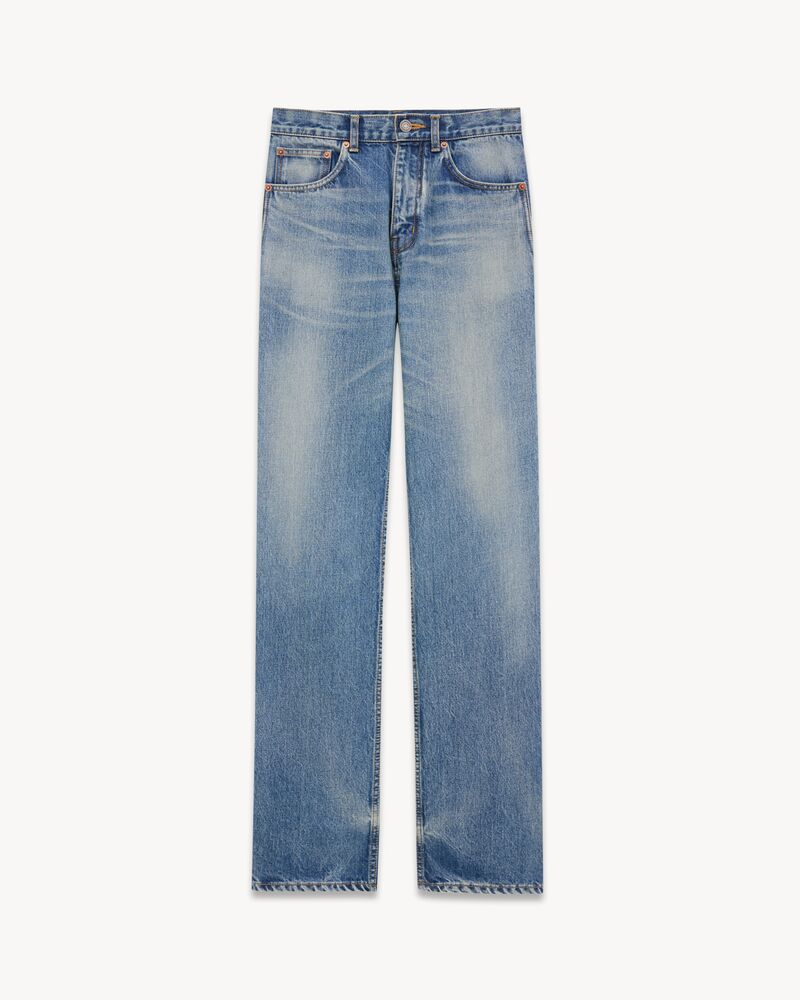 straight jeans in Benjamin blue denim