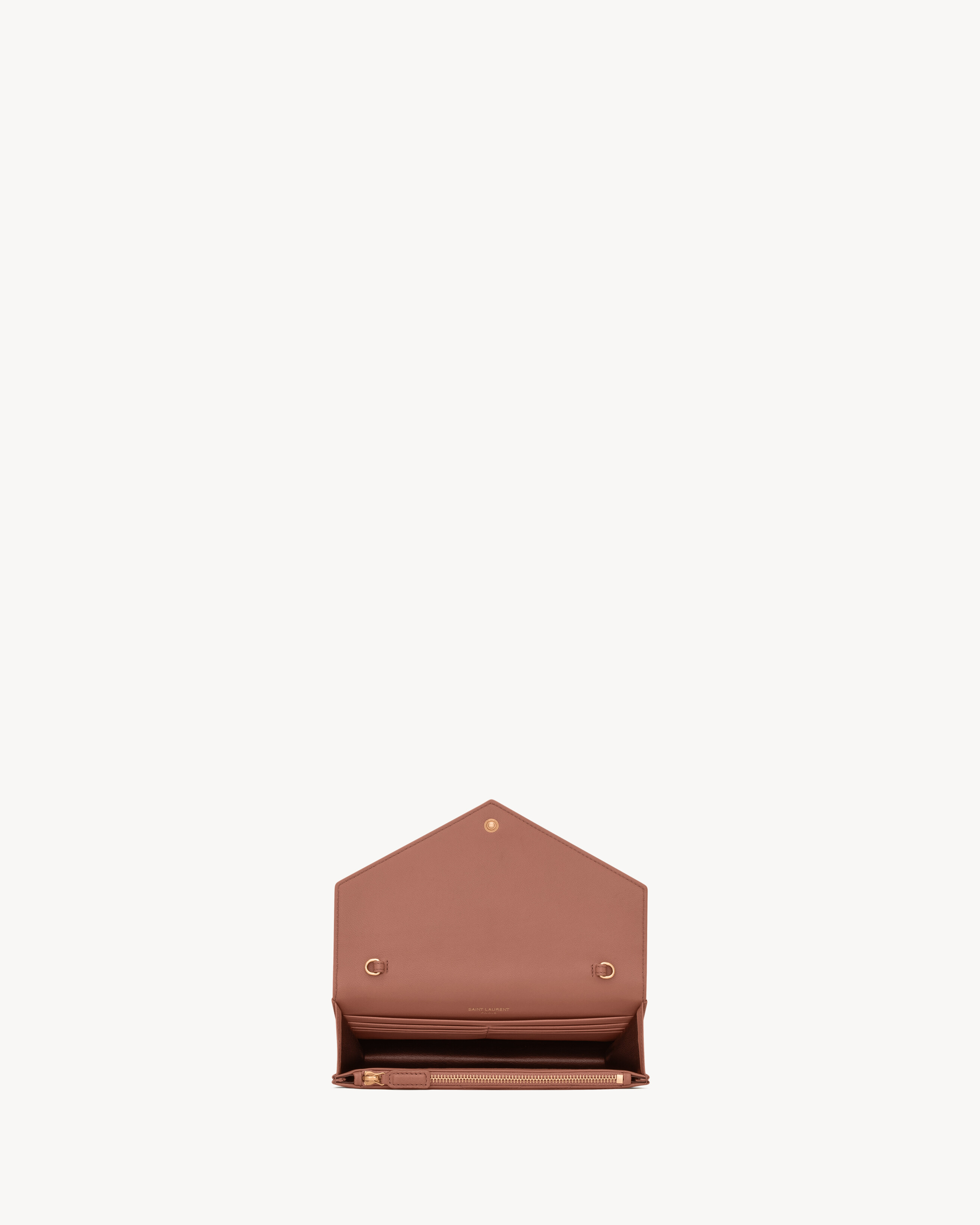 CASSANDRE envelope chain wallet in lambskin