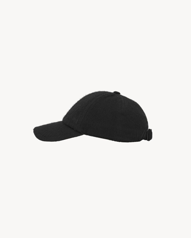 casquette SAINT LAURENT vintage en cachemire