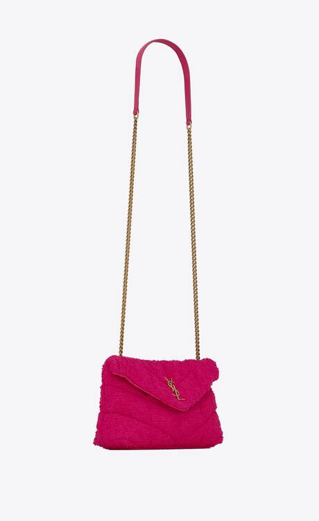 PUFFER toy bag in quilted bouclé tweed | Saint Laurent United States ...