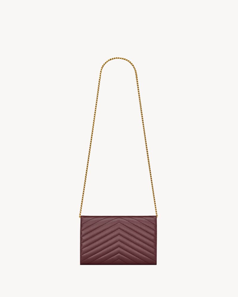 CASSANDRE CHAIN WALLET EN CUIR D’AGNEAU