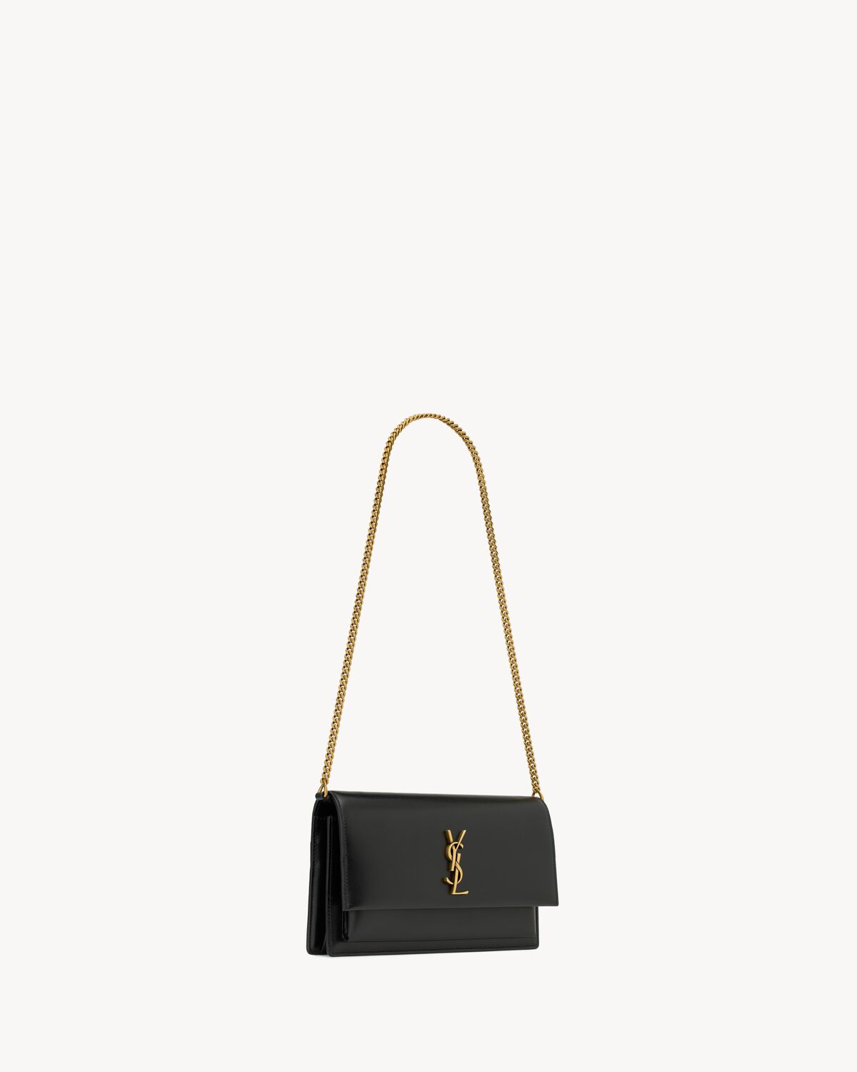 sunset clutch in box saint laurent