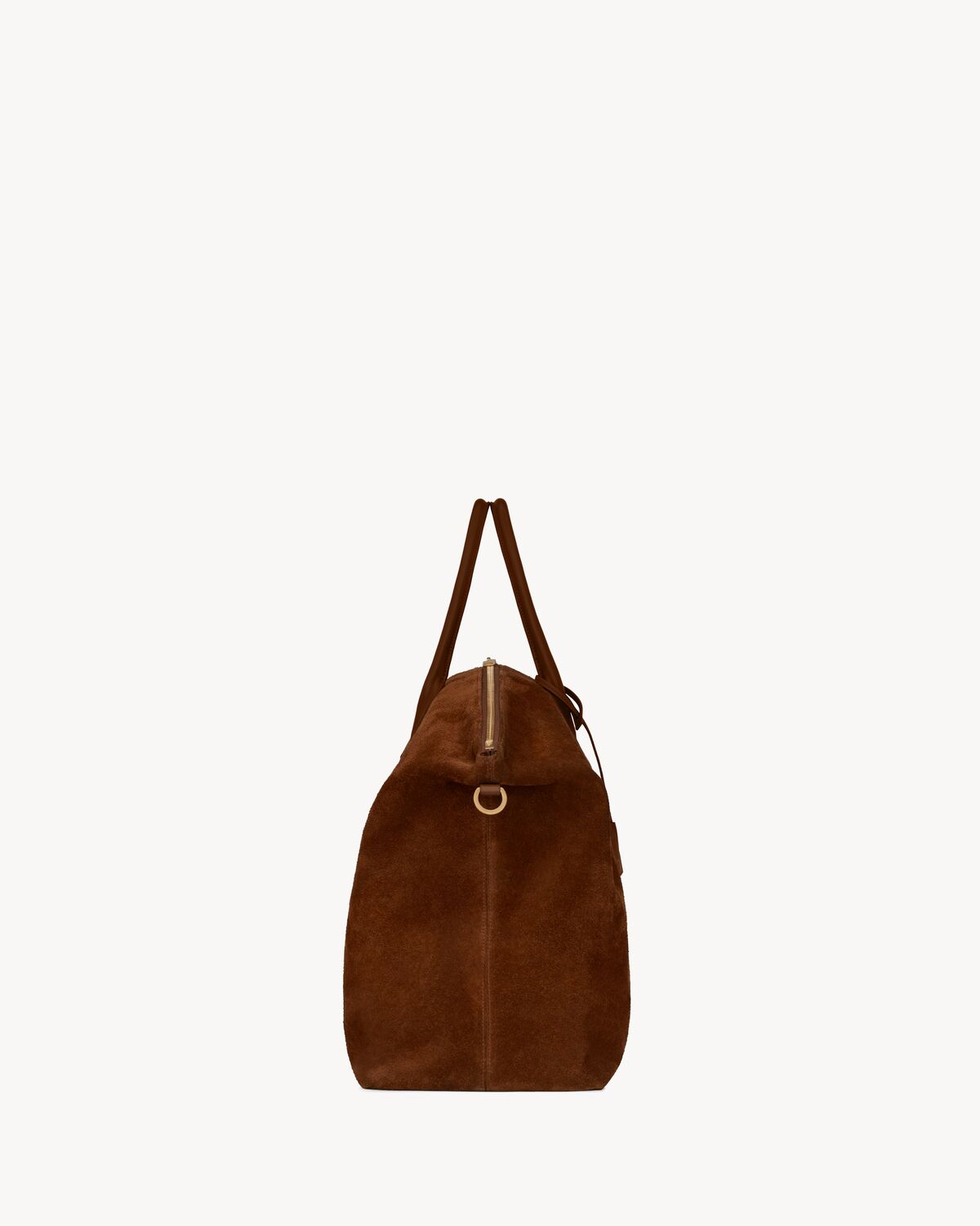 GIANT BOWLING bag in suede