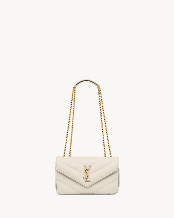 LOULOU SMALL EN CUIR MATELASSÉ