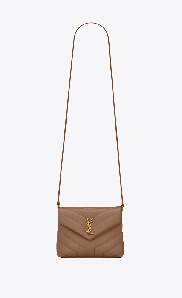 ysl toy loulou gold sand
