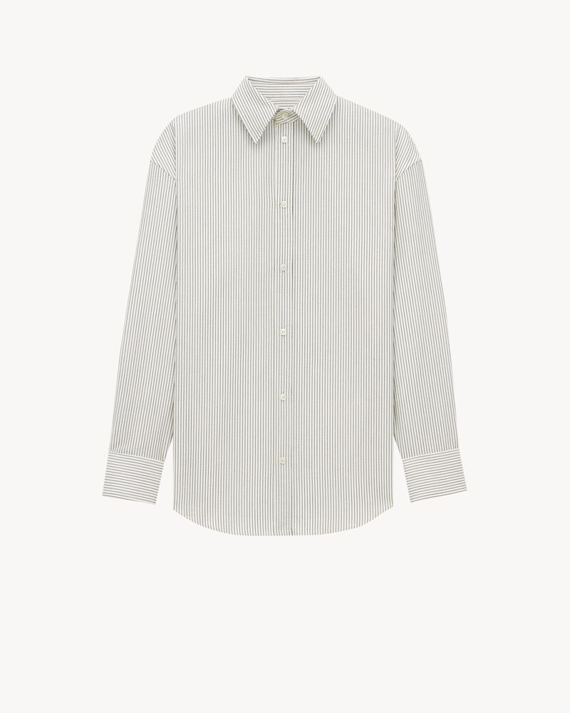 CASSANDRE shirt in striped cotton