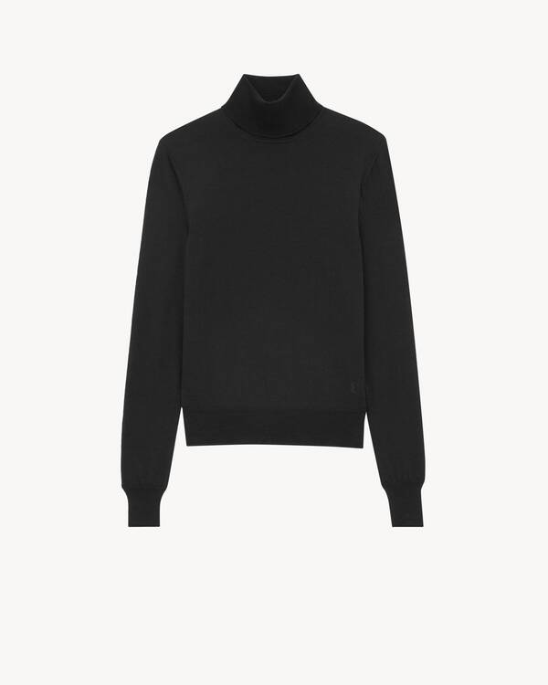 Tシャツ・カットソー Saint Laurent 'Cassandre' turtleneck sweater Small-800713Y76HF1000_A.jpg?v=5