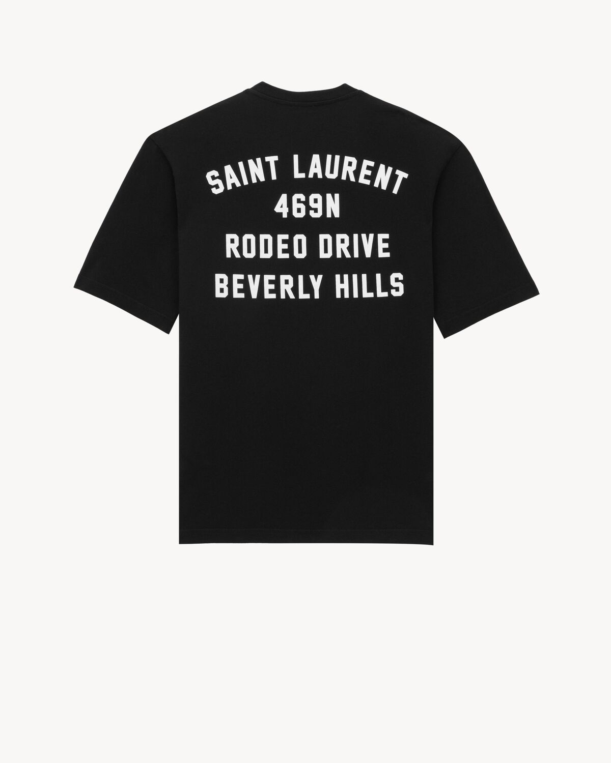 saint laurent t-shirt adresse beverly hills