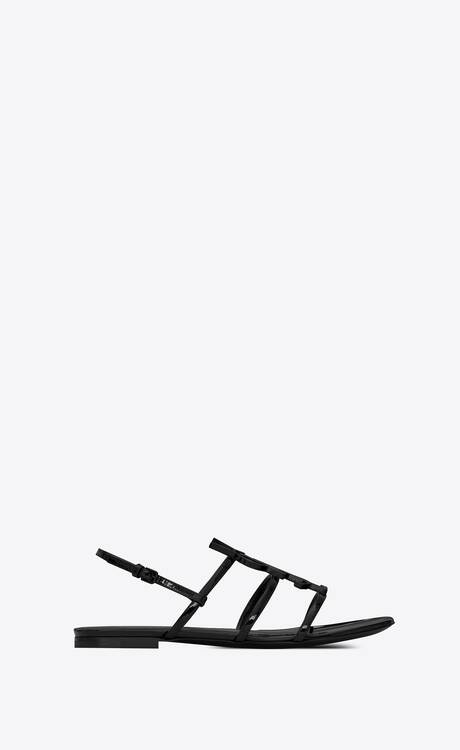 cassandra flat sandals ysl