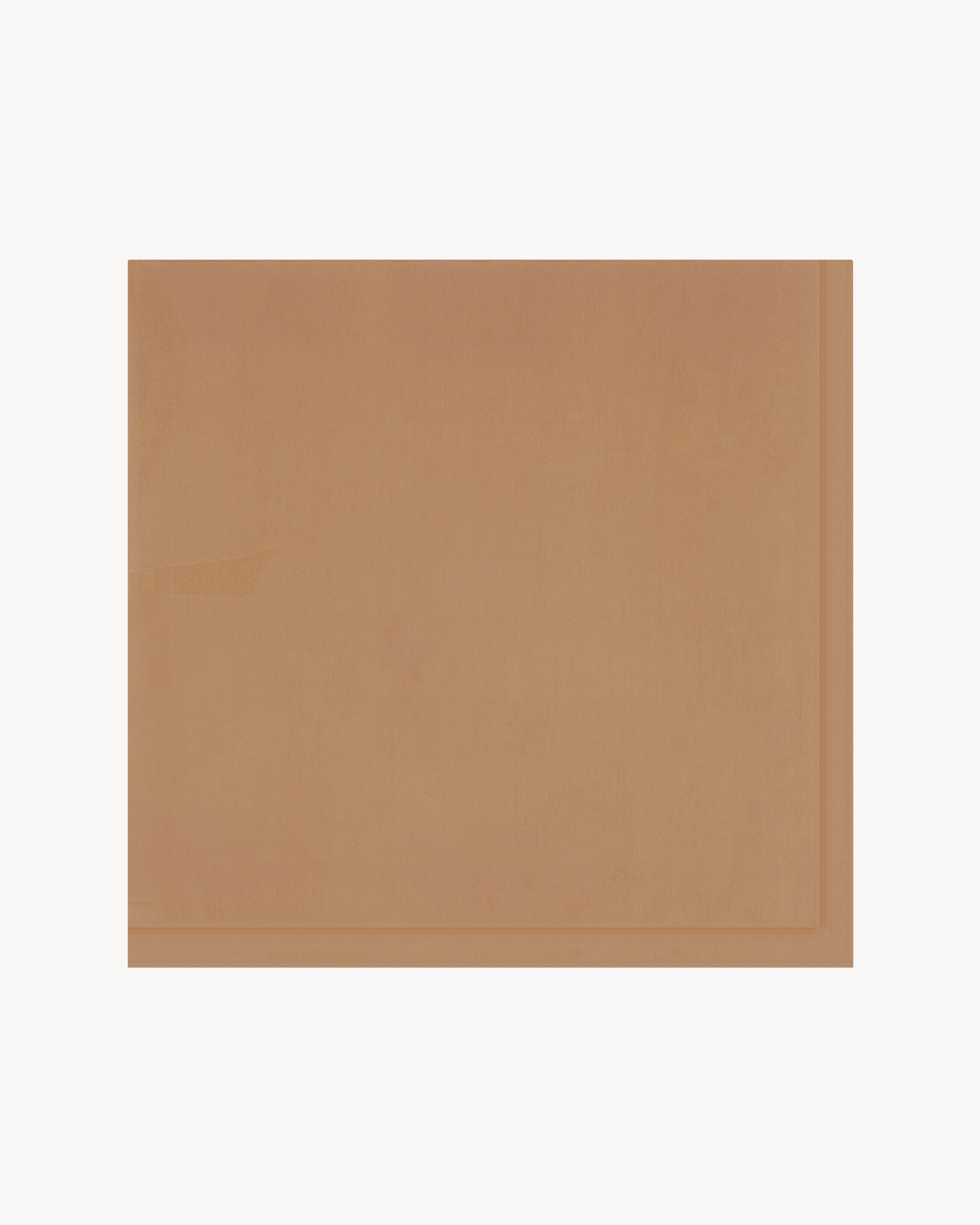 CASSANDRE square scarf in silk charmeuse