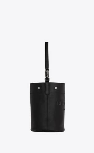 rive gauche bucket bag in smooth leather