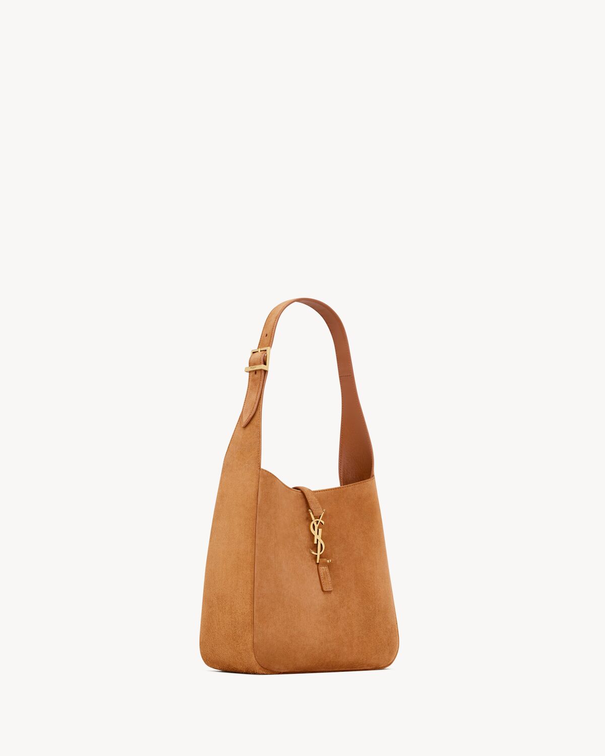 생로랑 LE 5 À 7 스웨이드 서플 스몰 숄더백 7139381U80W2102