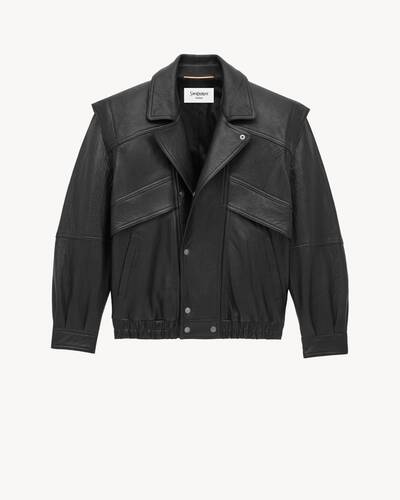 【イヴサンローラン】ジャケット　カーディガン　緑　黒 バイカラー　Mサイズ イヴサンローラン】ジャケット カーディガン 緑 黒 バイカラー Mサイズ