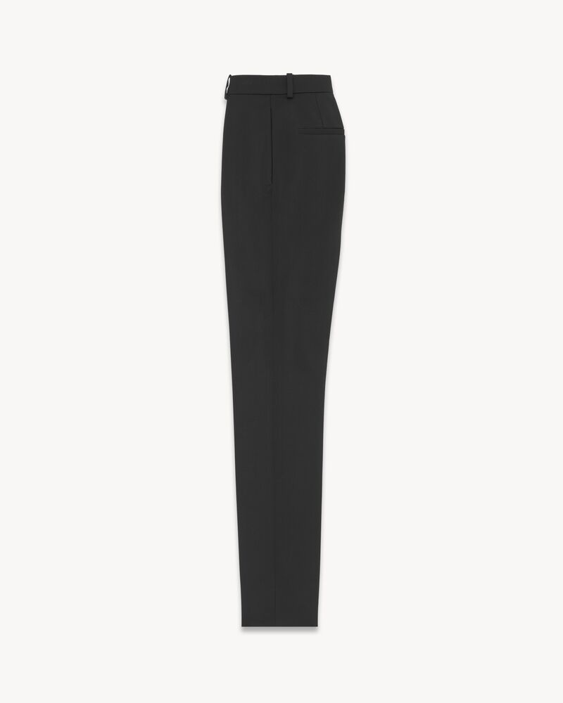 Pants in wool satin | Saint Laurent | YSL.com