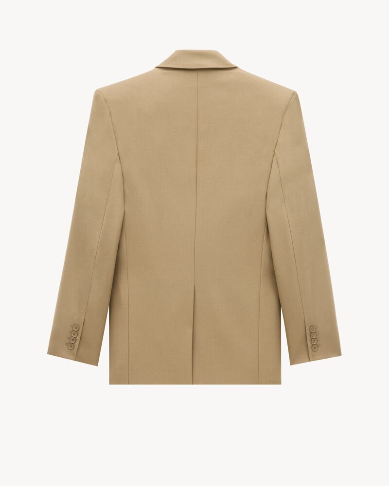 Veste en gabardine de laine