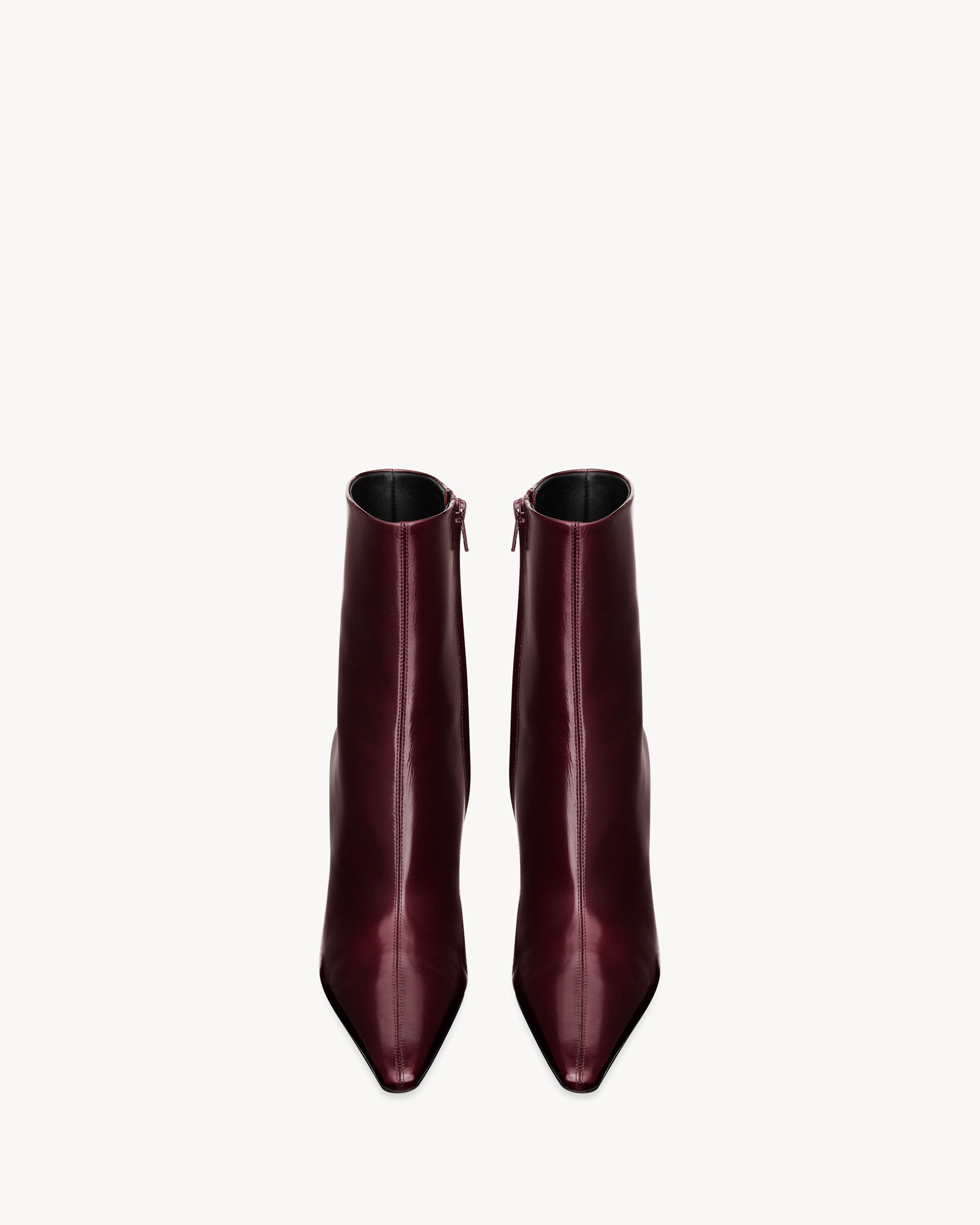 ショートブーツ・ブーティ SAINT LAURENT Woman Flat ankle boots Brown 8013930LI00 2701 Saint Laurent Ankle Boots Women Leather Black | B-Exit – B