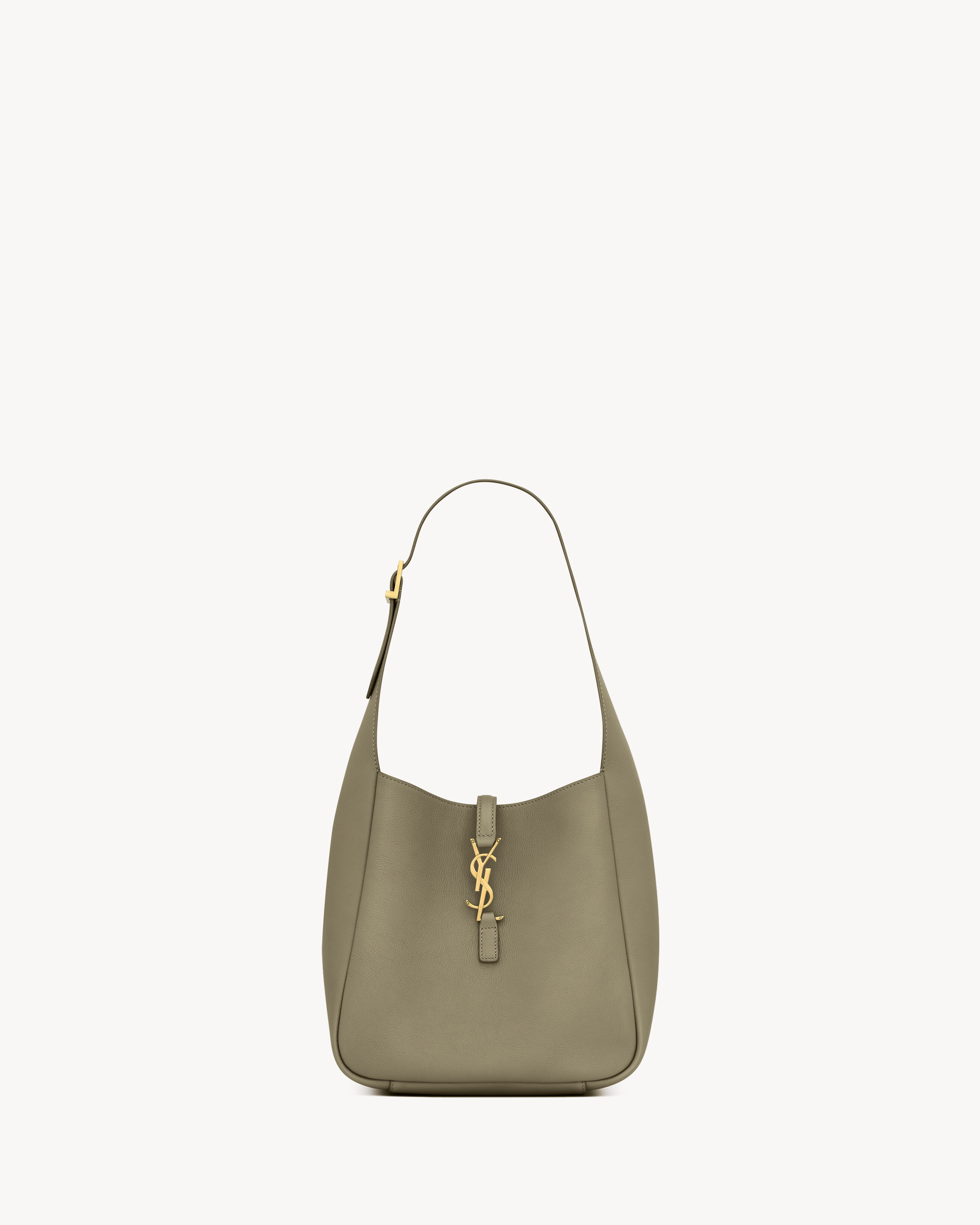 LE 5 À 7 supple small IN GRAINED LEATHER