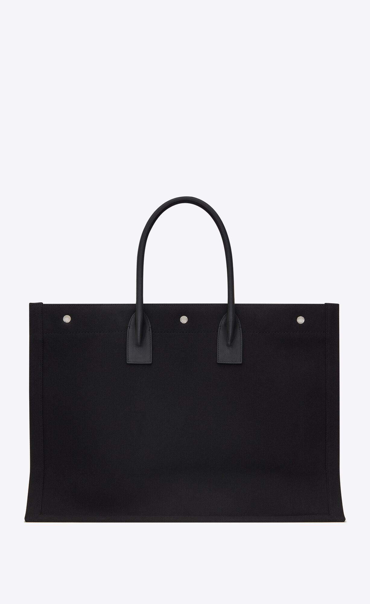 ysl large leather shopper tote