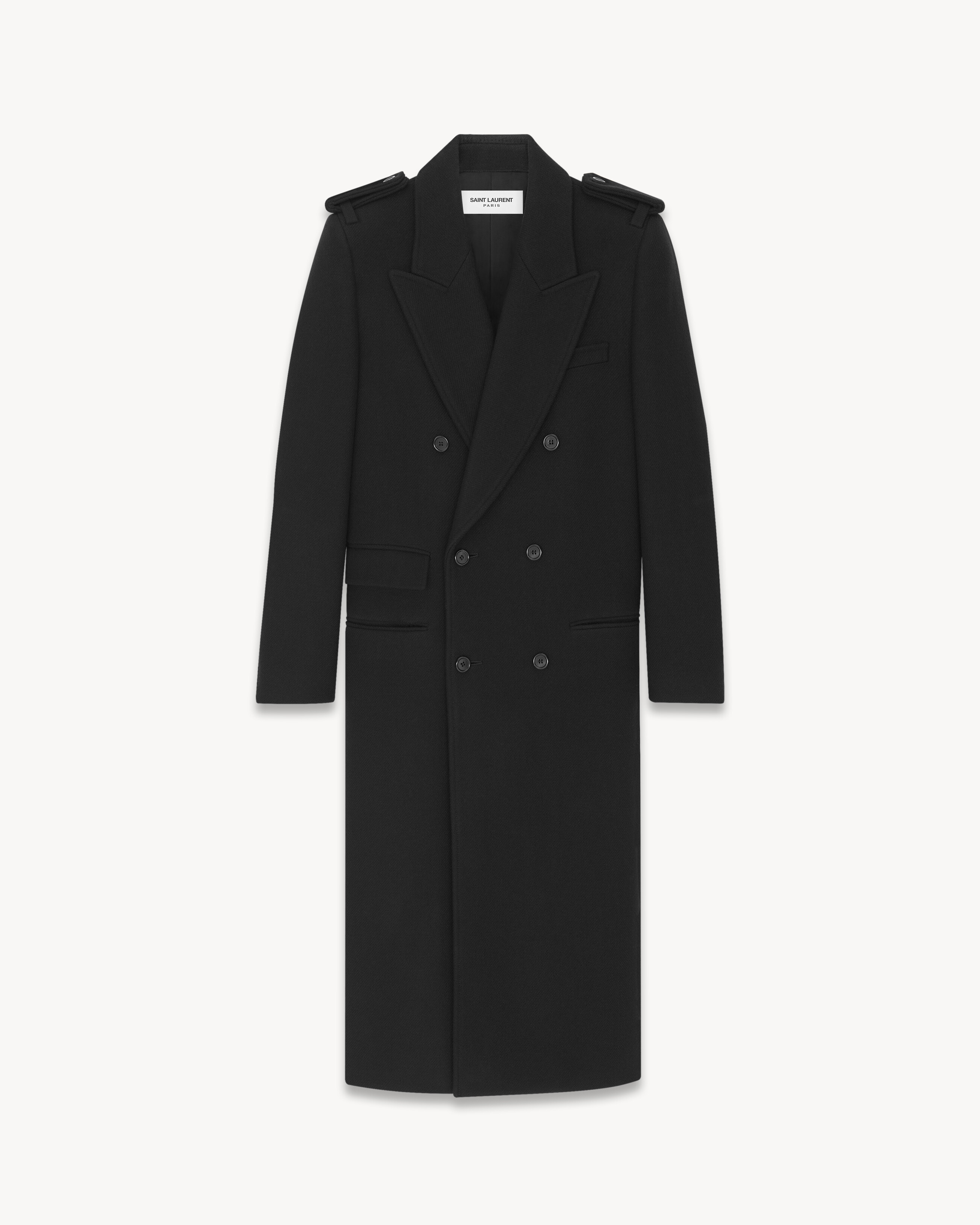 Mens ysl coat Clearance