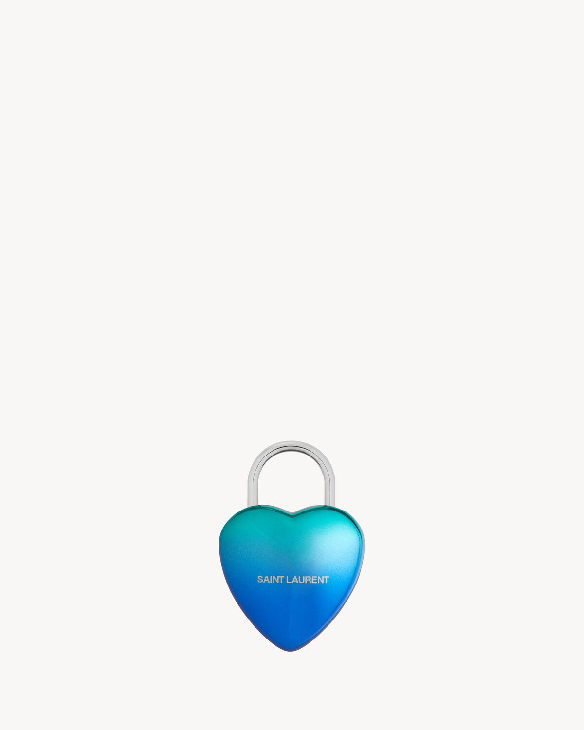 gradient heart-shaped 3d padlock
