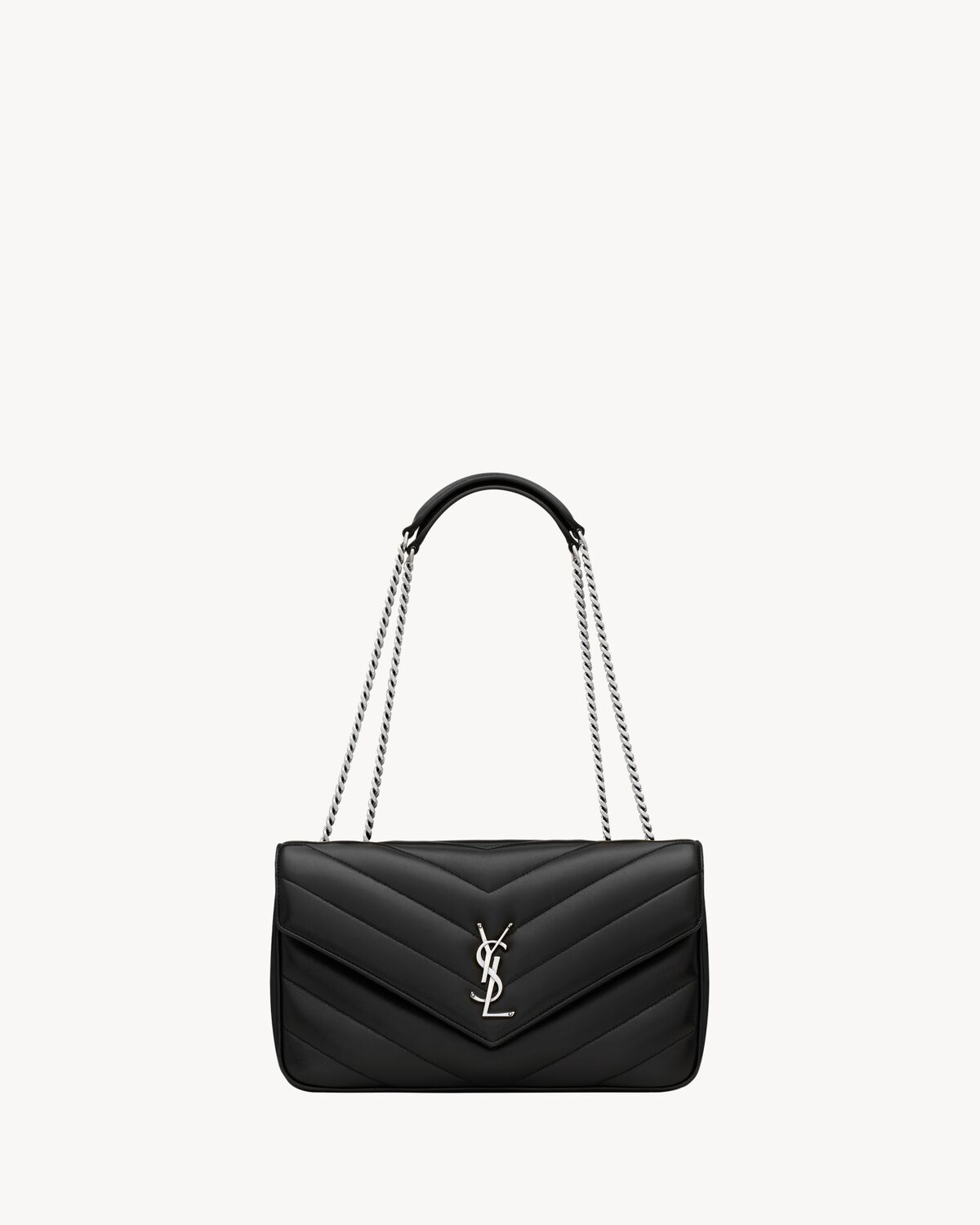 loulou medium in matelassé lambskin