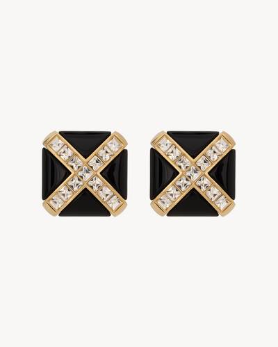 【Saint Laurent】クリスタル カサンドレシングルイヤリング Large-761535Y80158030_A.jpg