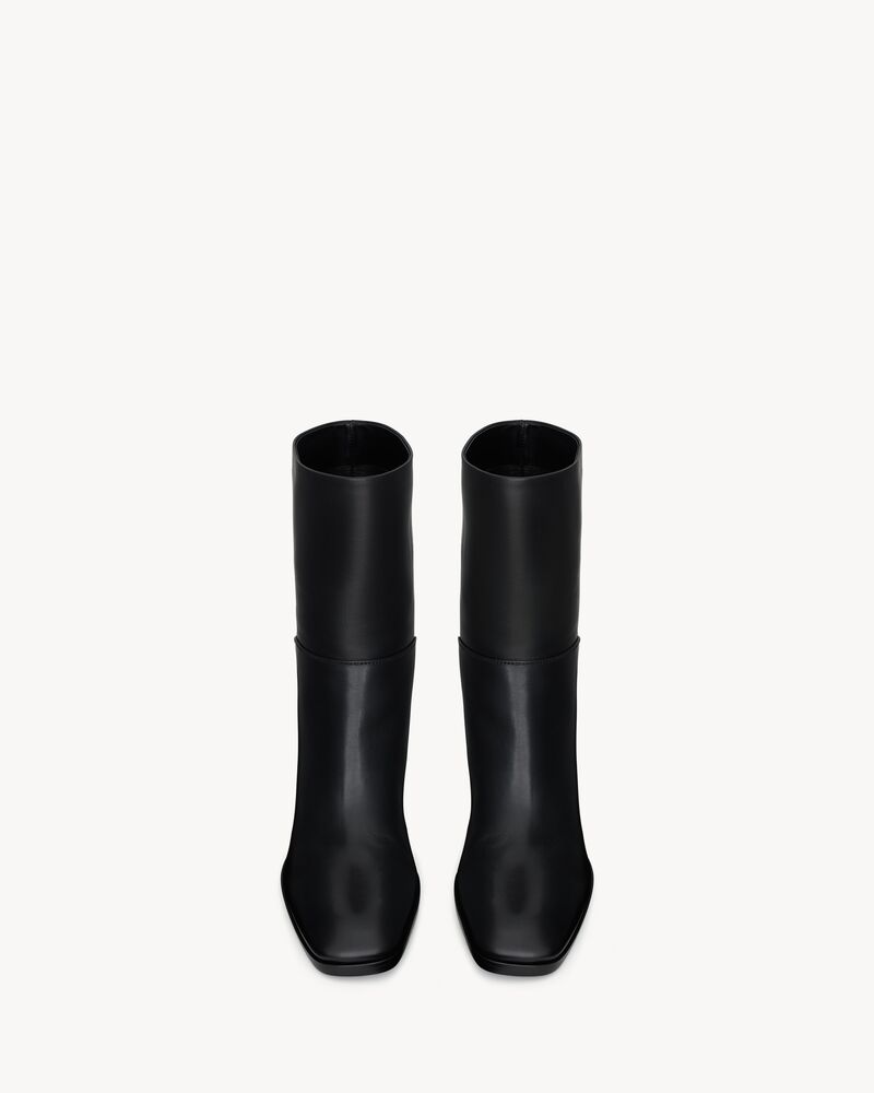 SULPICE booties in smooth leather