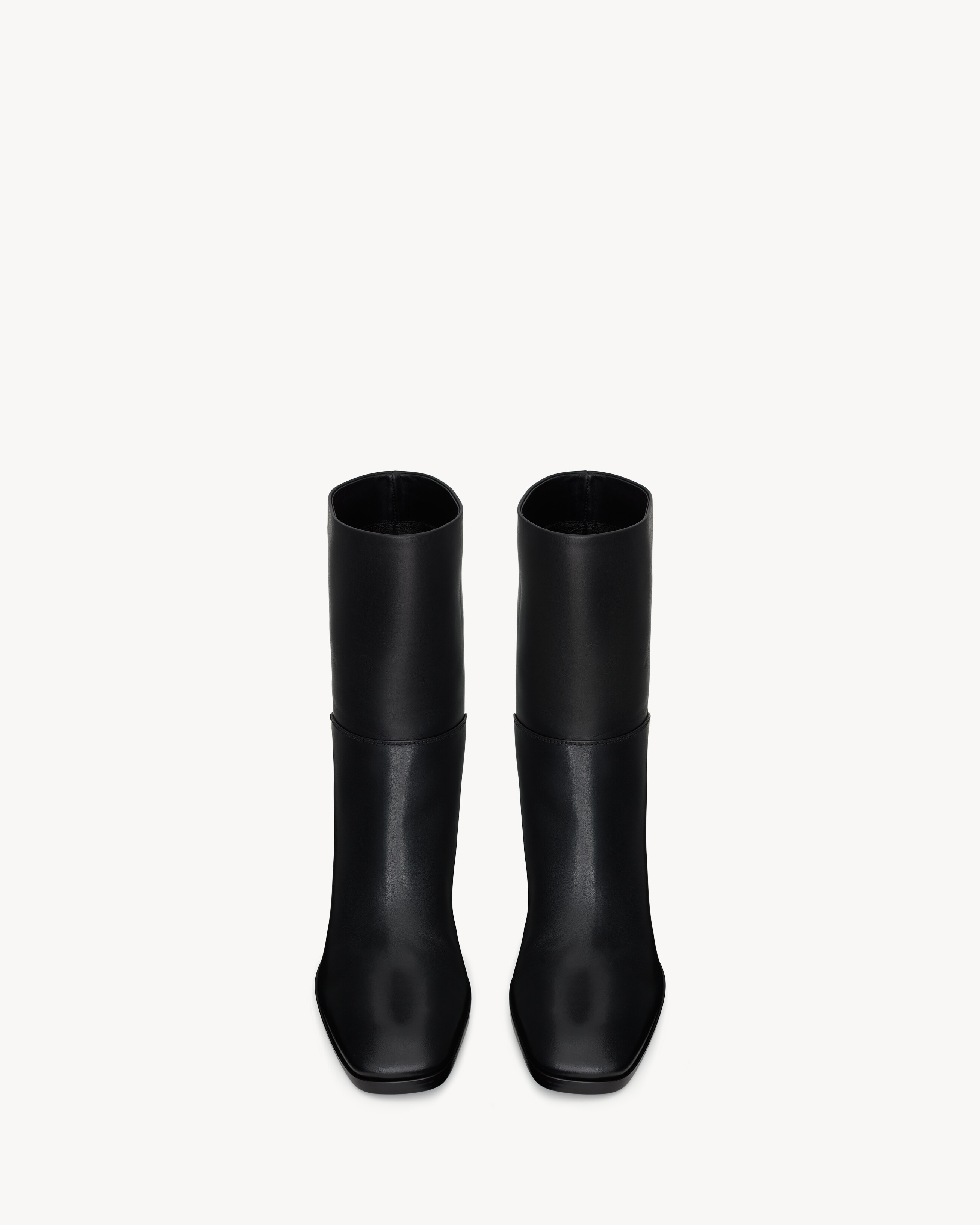SULPICE booties in smooth leather