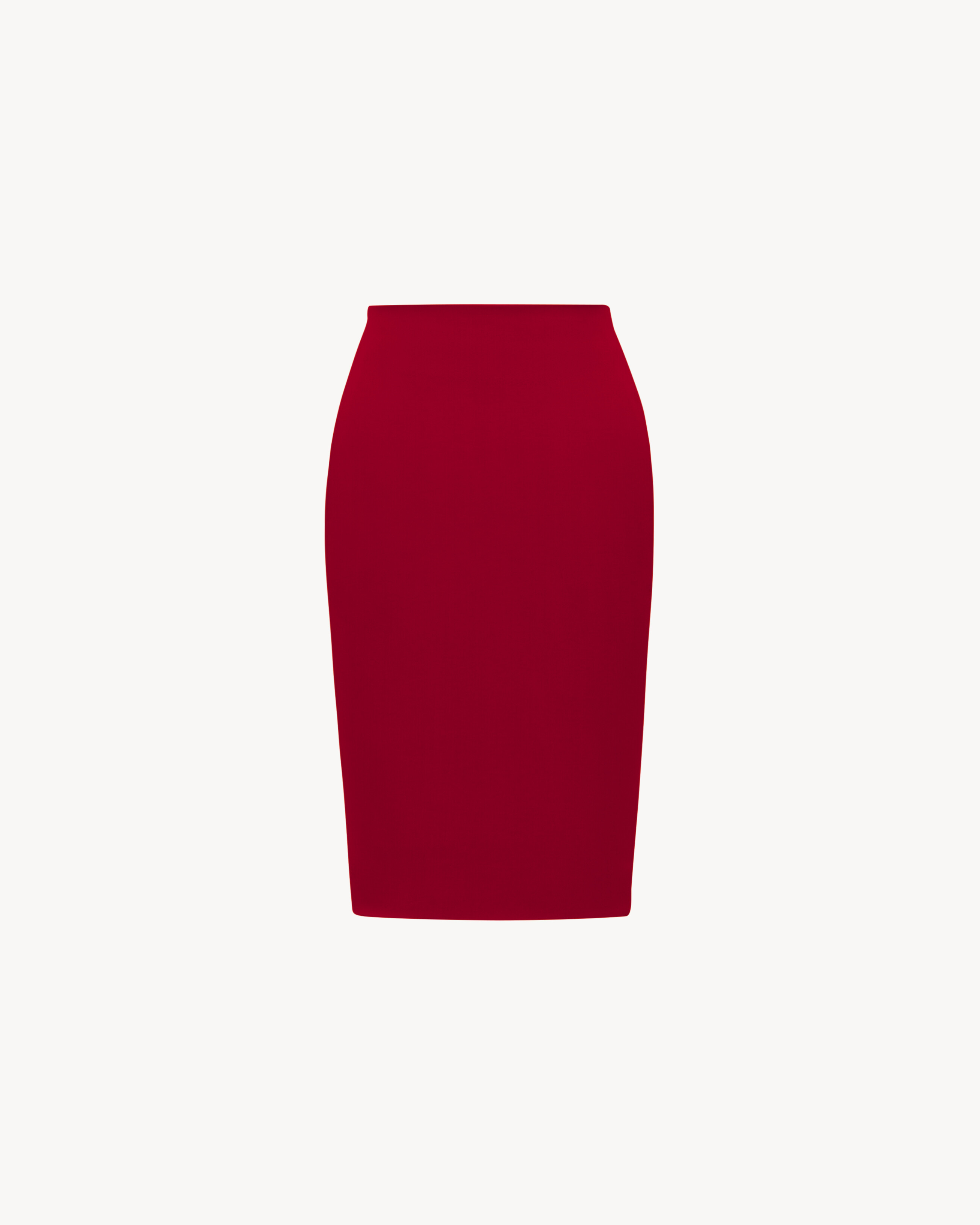 pencil skirt in satin
