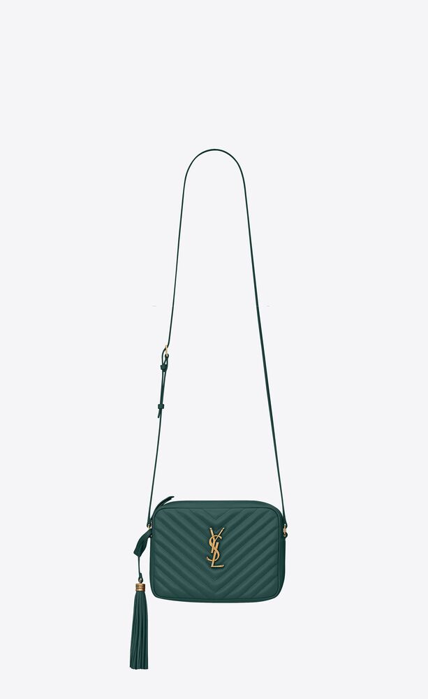 ysl camera bag green