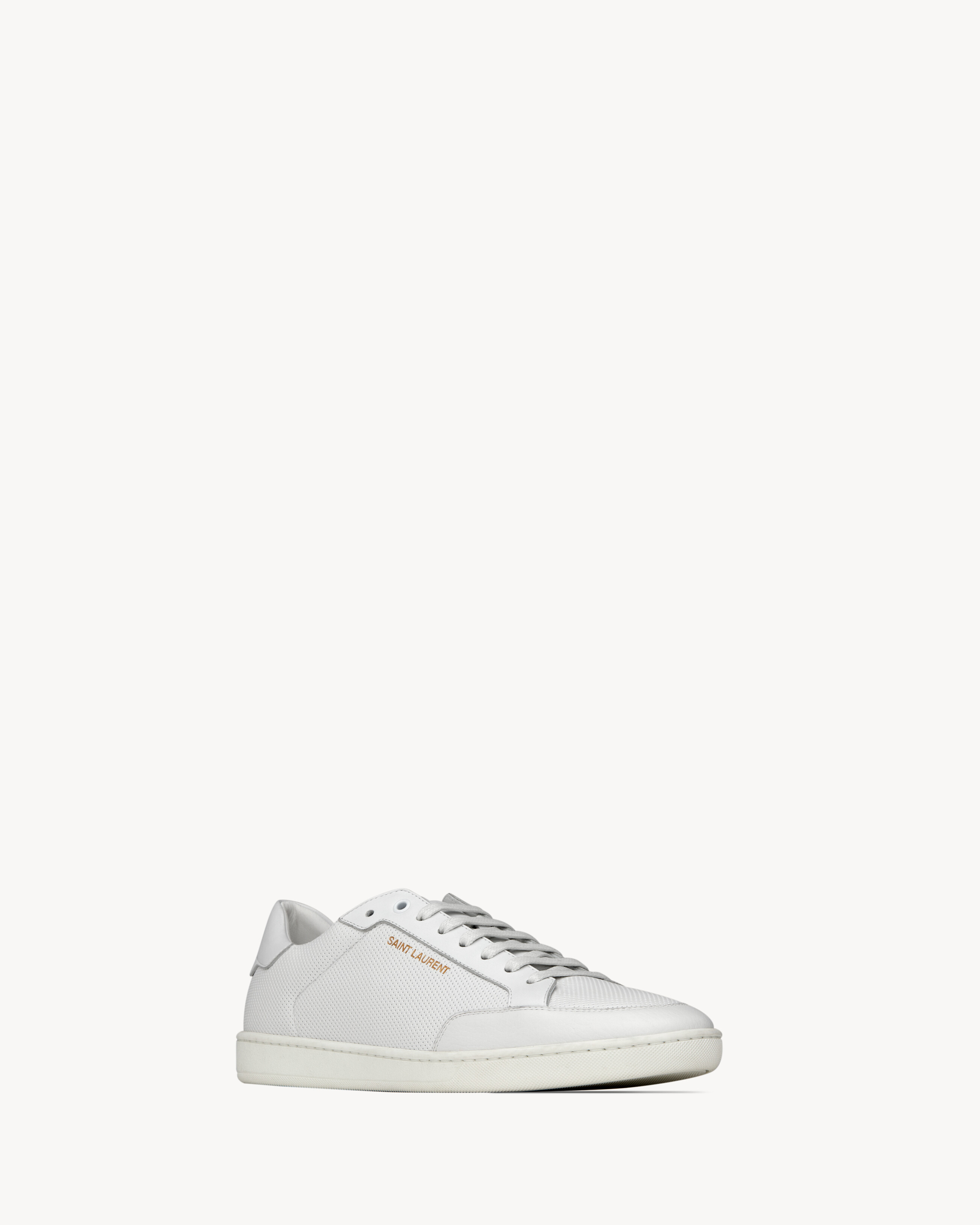 Court classic SL/10 sneakers in perforated and smooth leather