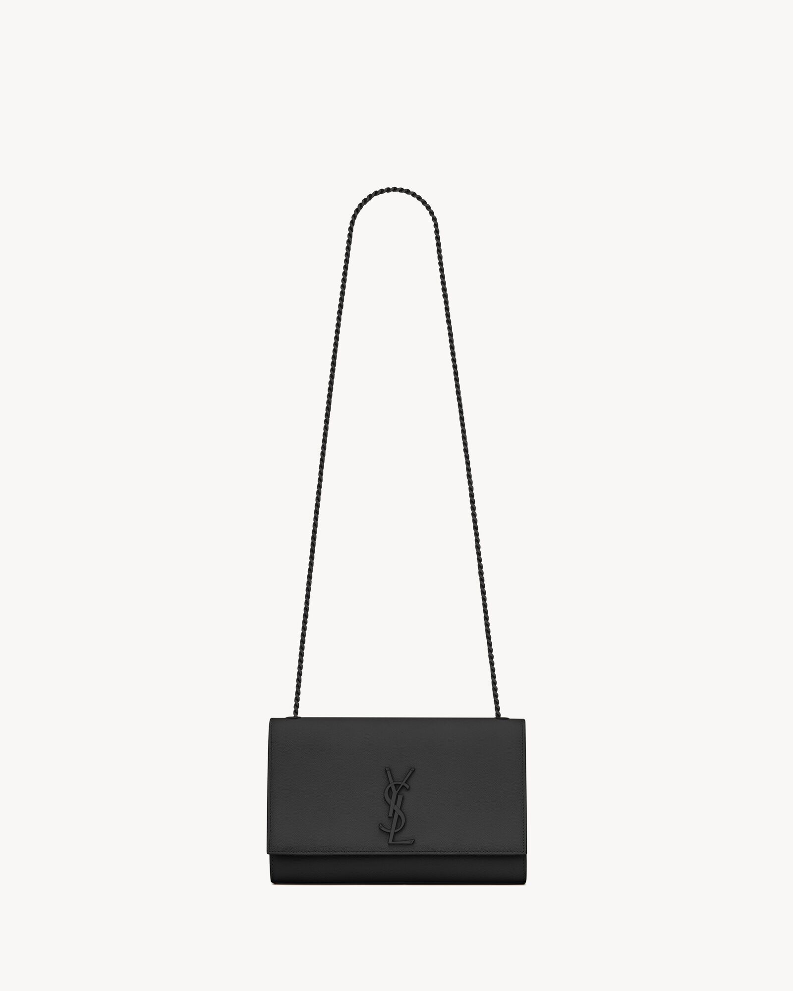 Ysl matte black purse sale