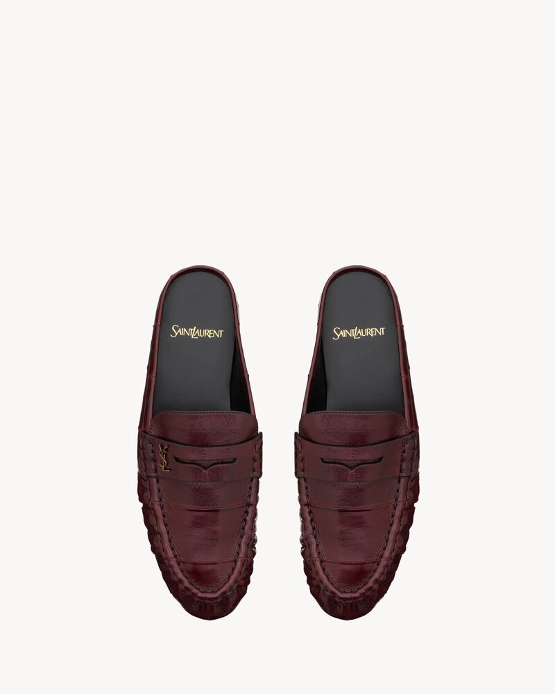 LE LOAFER鰻魚皮穆勒鞋