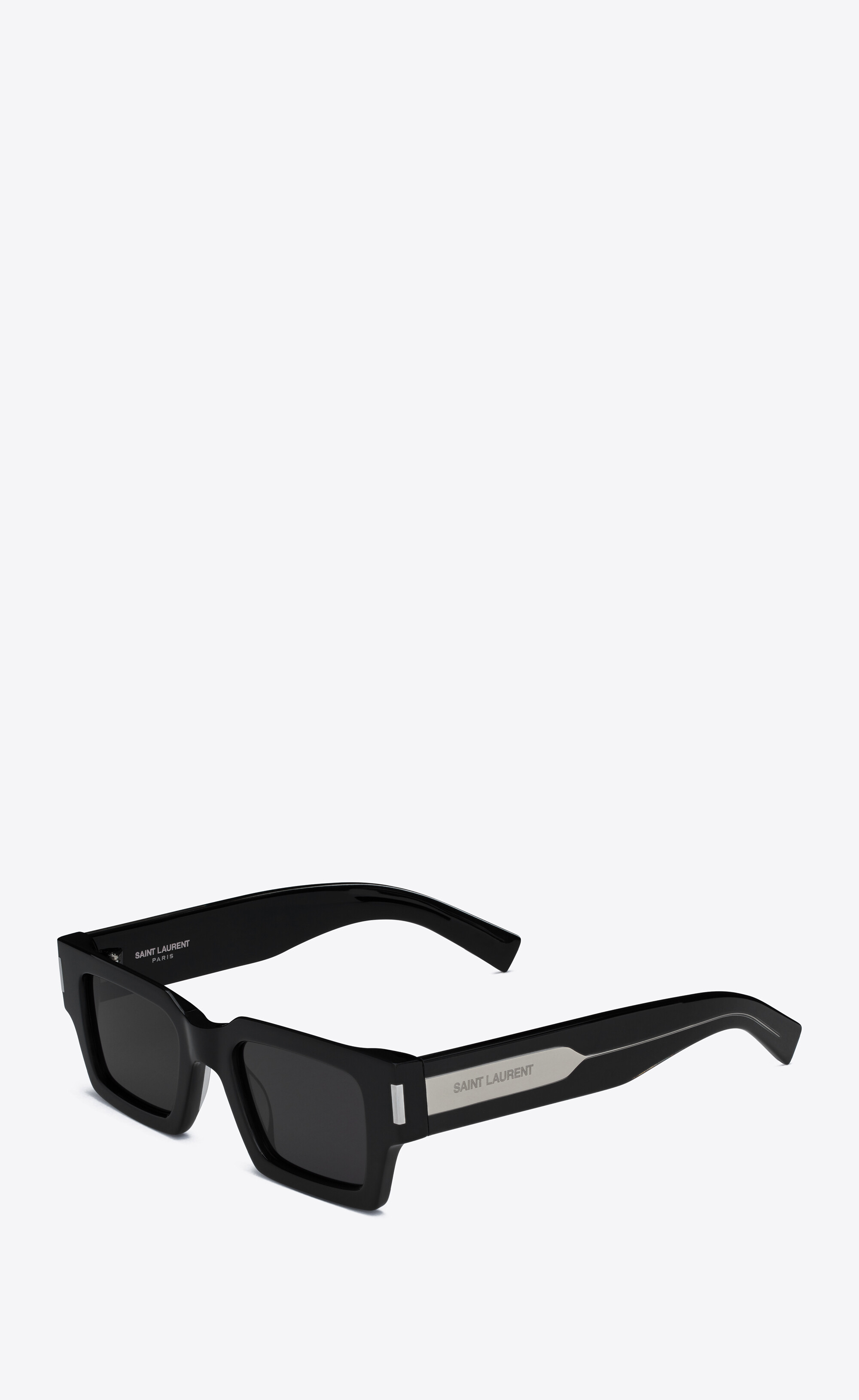 Saint Laurent – SL 572 Square Frame Sunglasses Yellow/Brown