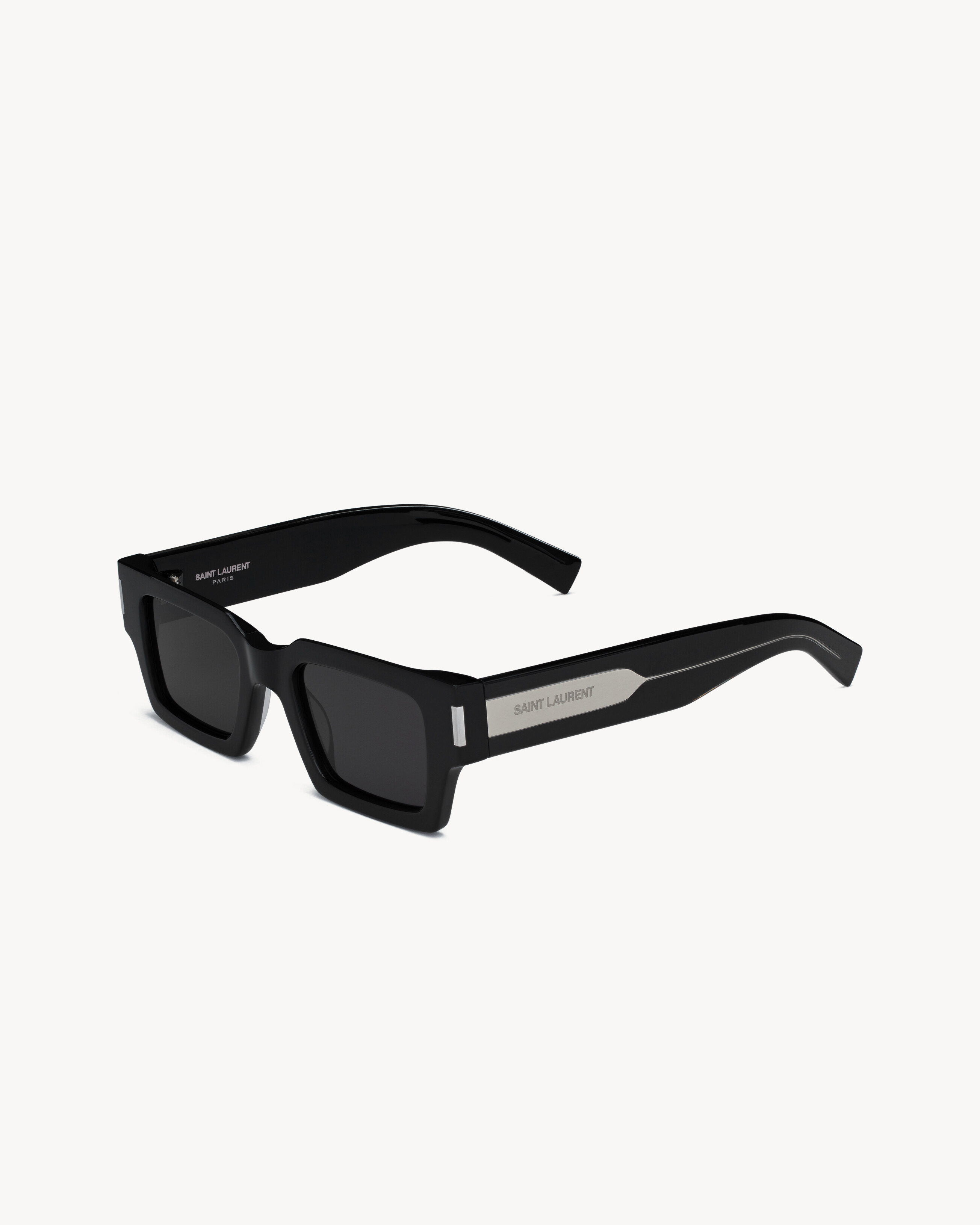 SL 572 Square Sunglasses in Black - Saint Laurent