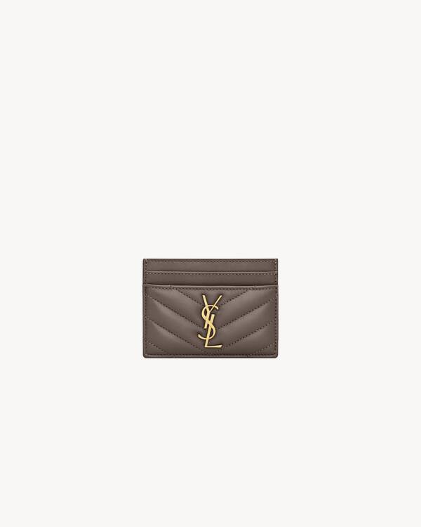 CASSANDRE card case in lambskin