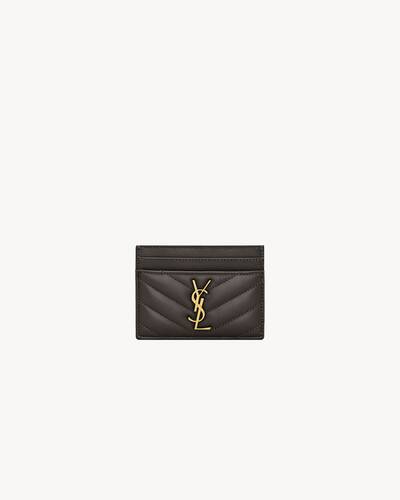 【SAINT LAURENT】CASSANDRE MATELASSE WALLET●668290BOWA11000 Thumbnail-423291AAA441997_A.