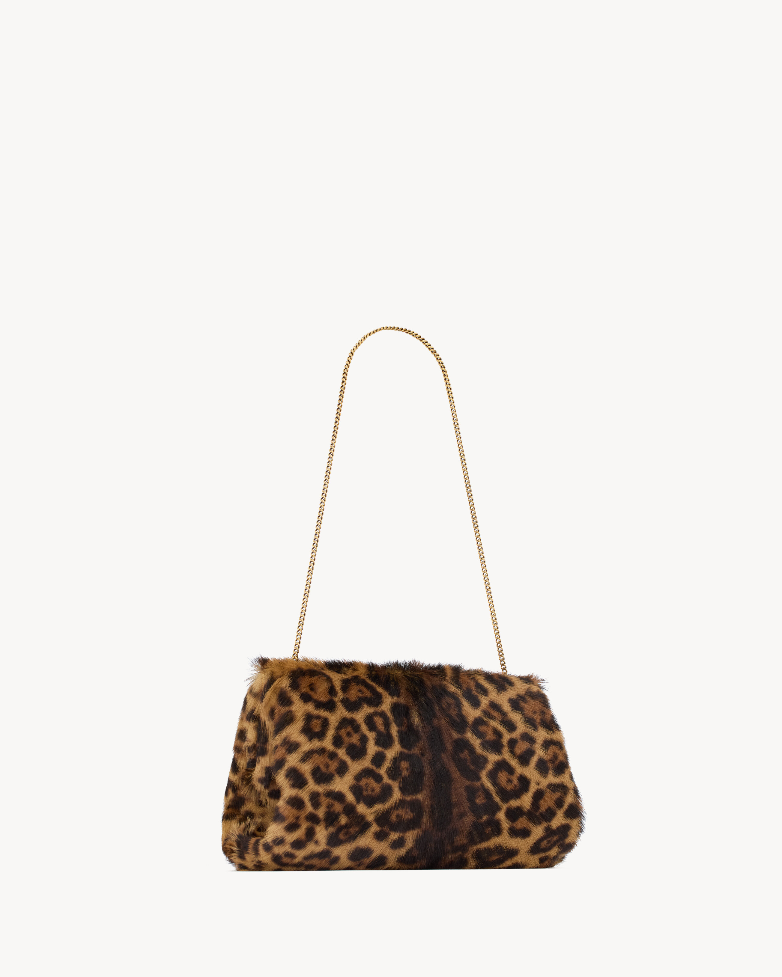 SAINT LAURENT CLUTCH large in pony hair leather
