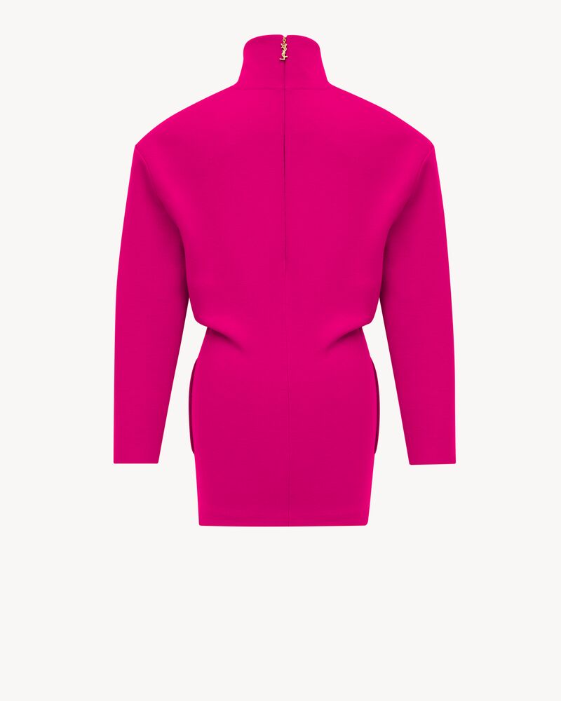 Kastiges Kleid aus Doubleface-Strick